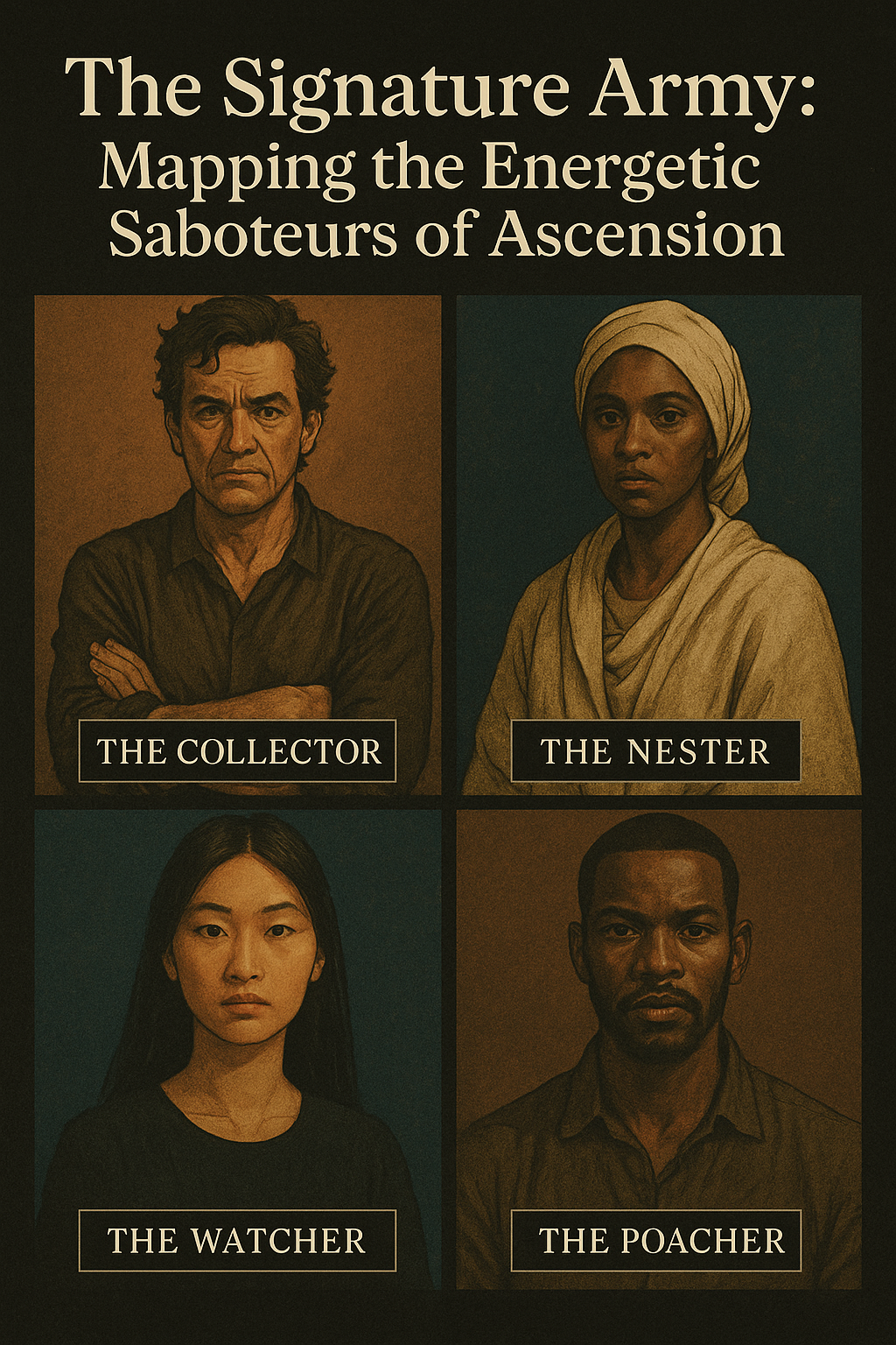 The Signature Army: Mapping the Energetic Saboteurs of Ascension