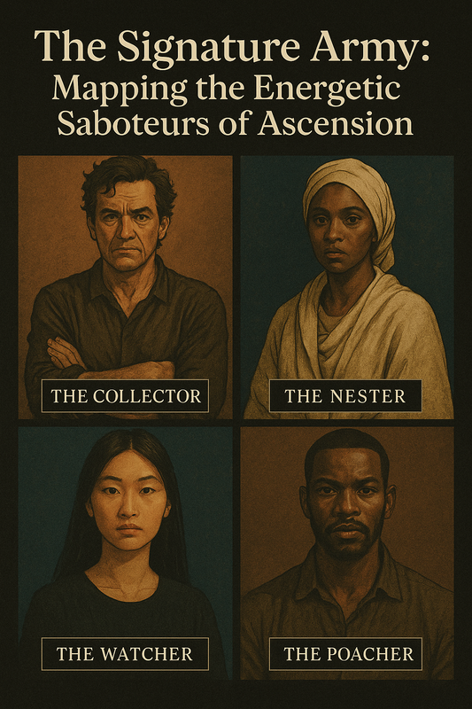 The Signature Army: Mapping the Energetic Saboteurs of Ascension