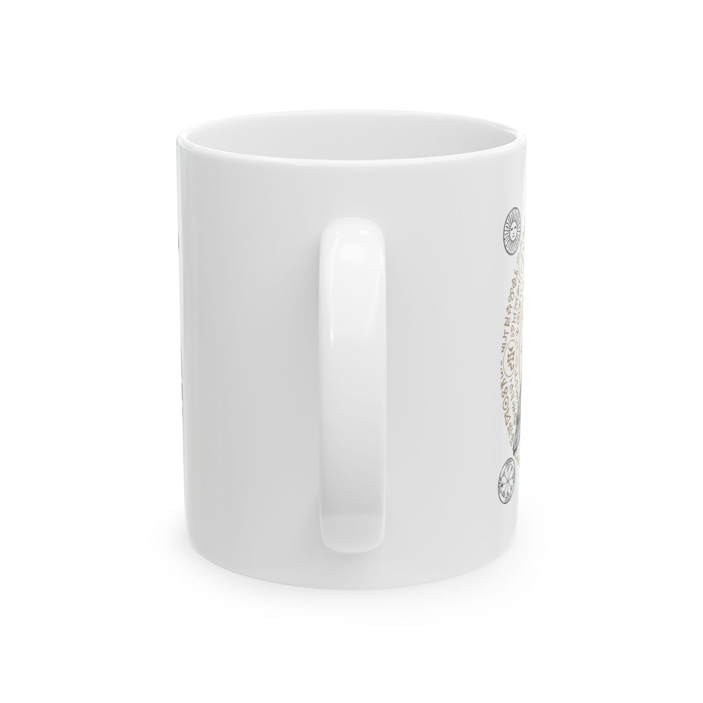 Raven Sigil Mug | Ceramic Coffee Mug