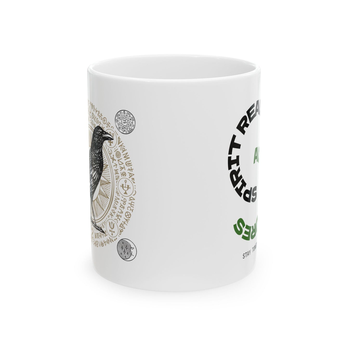 Raven Sigil Mug | Ceramic Coffee Mug