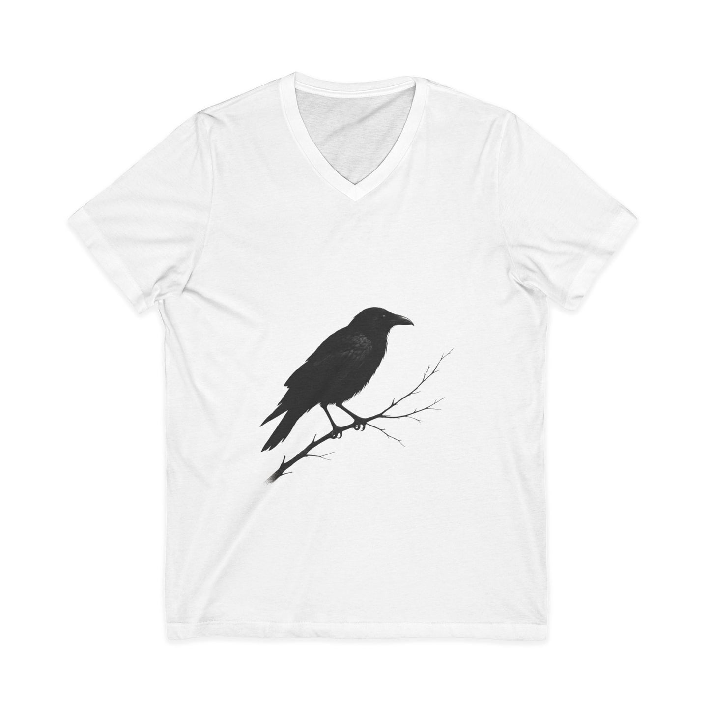 Watch out for the demon V-Neck Tee: Spooky Fashion for Halloween, Casual Wear, Gift for Friends, Witchy Style, Unisex Apparel
