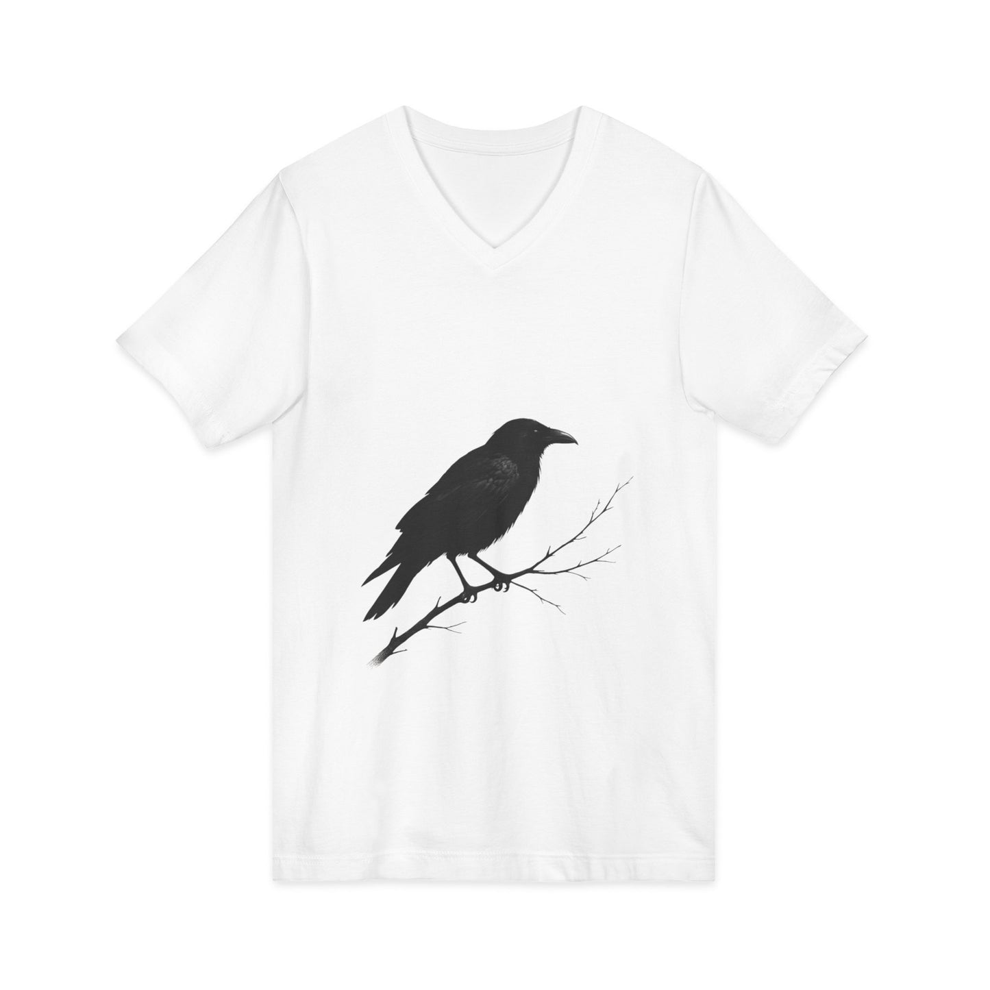 Watch out for the demon V-Neck Tee: Spooky Fashion for Halloween, Casual Wear, Gift for Friends, Witchy Style, Unisex Apparel