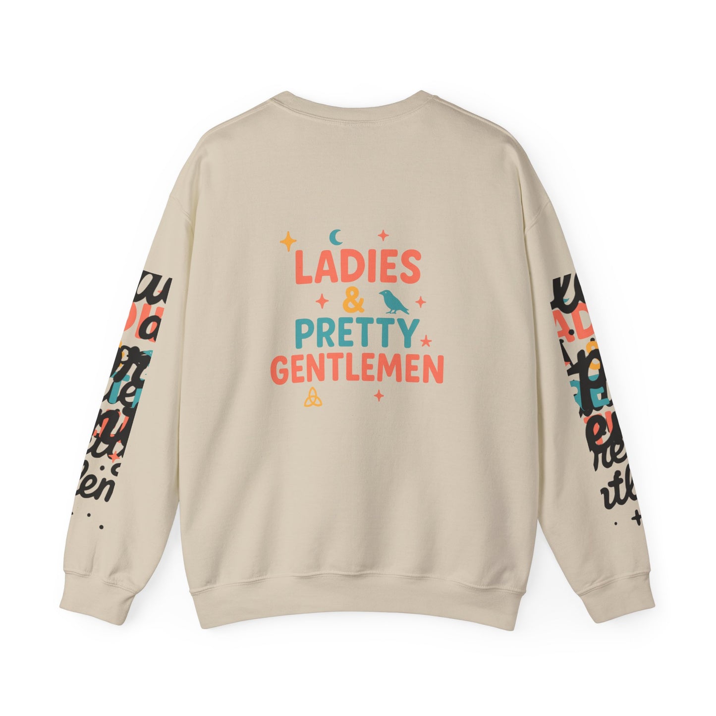 Chic Unisex Crewneck Sweatshirt for All, Perfect for Fashion Lovers, Gift for 'Ladies and Gentlemen' alike Cozy Wardrobe Essential, Trendy [...]