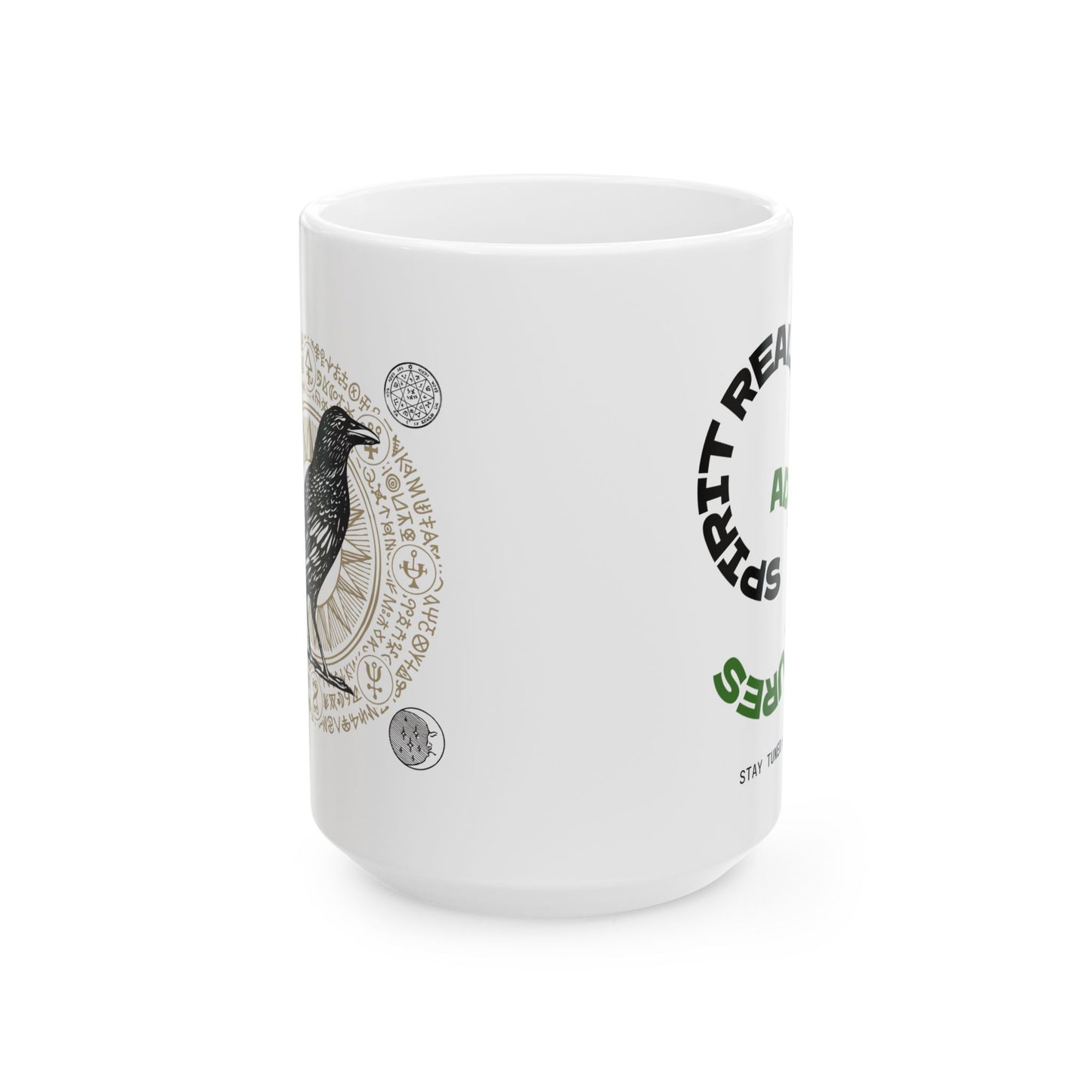 Raven Sigil Mug | Ceramic Coffee Mug